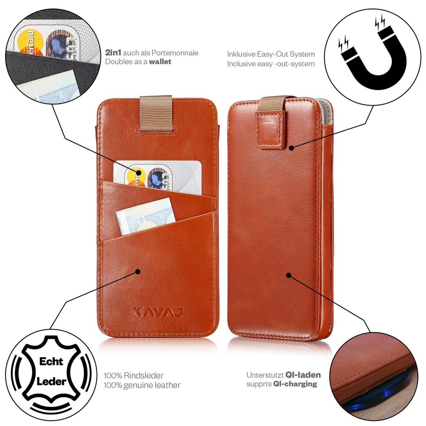 iPhone 13 leather case Miami