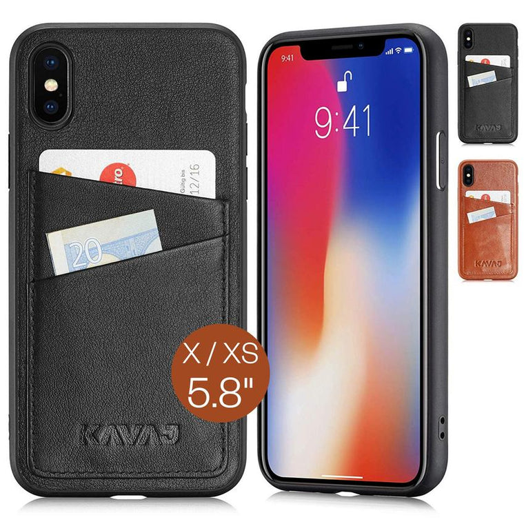 iPhone XS Case Leather Tokyo