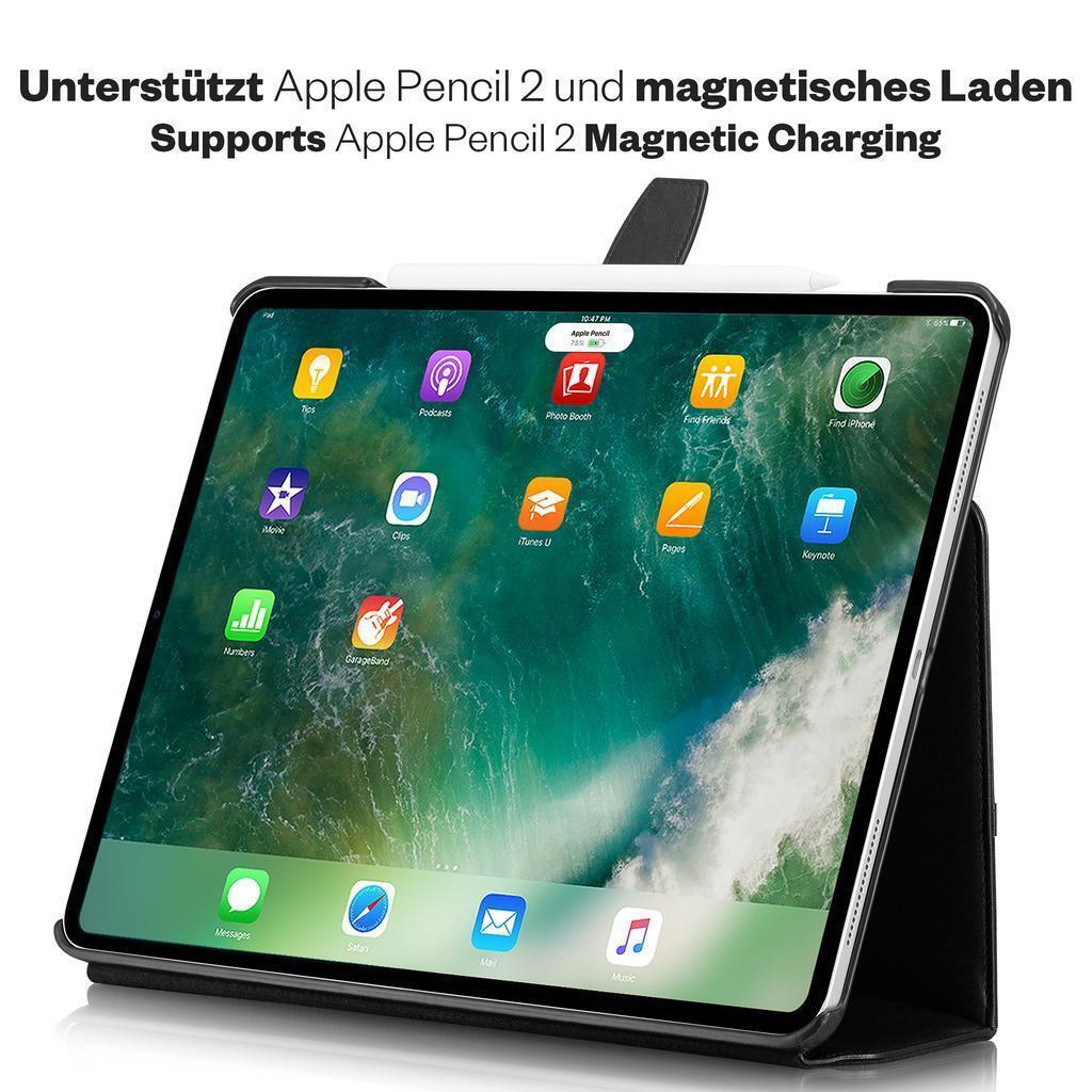 iPad Pro 12,9" Hülle Leder London 2022/2021/2020